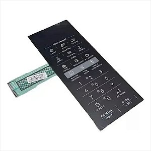 Membrana Painel Controle Original Electrolux para Micro-ondas ME3EP A17605701