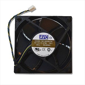 Cooler AVC 12V 12x2.5cm PWM D12025B12H 9W Ball Bearing