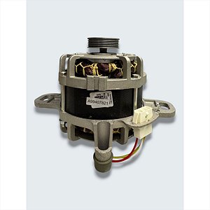 Motor 127v Com Polia Para Lavadora LAC16 LPR16 LPR17 LES15 LED17 LEC17 LEI18 LEH17 LEV17 Electrolux A99407821 (Testado)