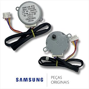 Motor da Aleta da Evaporadora Samsung DB31-00370B para Ar Condicionado AQV12VBENXAZ (Semi Novo)