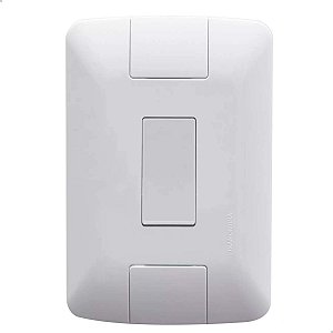 Interruptor Simples 4x2 6a 250v Aria - Tramontina Cor Branco