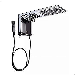 LORENZETTI  220V  ACQUA DUO BLACK/CROMADO 7800W  COD: 372902