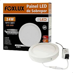 FOXLUX PLAFON LED  SOB  RED  24W  6500K   LED90.62
