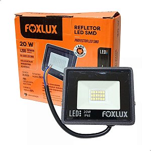FOXLUX REFLETOR LED  QUENTE  20W  BIVOLT  LED38.11
