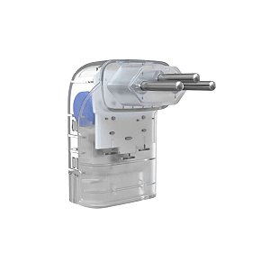 Protetor De Surto DPS Pocket 2PT 20A Transparente 15418 Clamper
