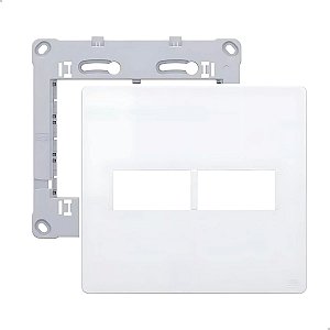 WEG ESATTA BRANCA  PLACA  4X4  02 MOD  C/SUP  16091200