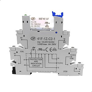 Rele De Interface Slim P/ Trilho 24V RDI-24N 5RDI24 AC/DC Altronic