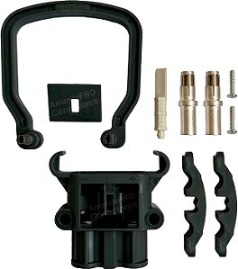 Conector Bateria 80a Fêmea Tipo Rema AmarelaPRO [Ref 00300]