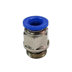 CONEXAO RETA MACHO BSP 1/4" X 8MM