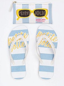 CHINELO COM PORTA OCULOS PETITE JOLIE PJ 7426