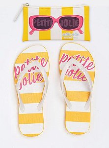 CHINELO SEM PORTA OCULOS PETITE JOLIE PJ 7426