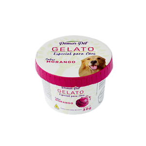 Gelato Pet Morango