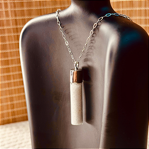 Colar Sal Grosso - Prata 925