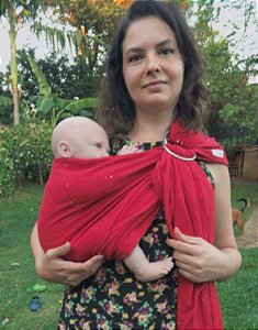 Sling de Argolas - Vermelho
