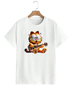 Camiseta Unisexx Garfield 100% algodão Empório Jabuticaba