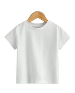 Camiseta infantil básica 100% algodão - Empório Jabuticaba