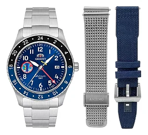 Relógio Orient FAB III GMT - Esquadrilha da Fumaça - Anjos Limited Edition NH3SS004