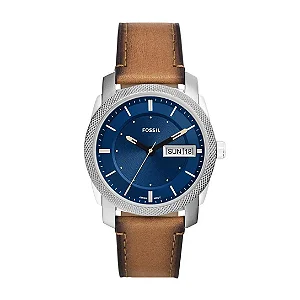 Relógio Fossil Masculino Machine Prata - FS5920/0AN