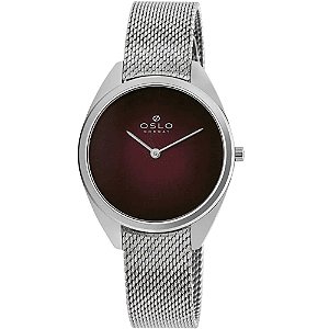 Relógio Feminino Slim Oslo Vermelho OFBSSS9T0025 V1SX