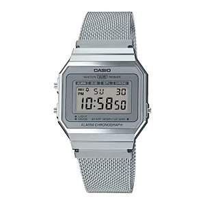 Relógio Casio Vintage Unissex Prata A700wm-7adf