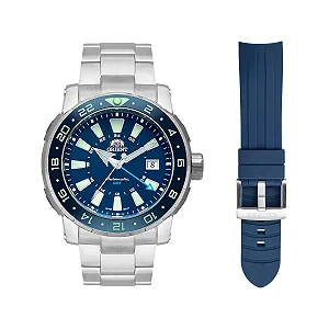 Relógio Orient Poseidon GMT Automático NH3SS003 D1SX