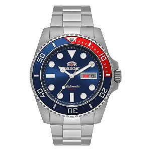 Relógio Orient Automático Submariner Pepsi F49SS026 D1SX