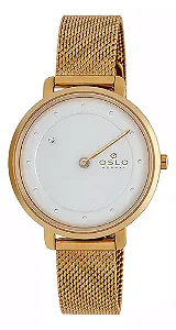 Relógio Oslo Feminino Slim OFGSSS9T0015 S1kx Dourado