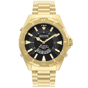 Relógio Technos Masculino Skydiver Dourado WT205FL/4P