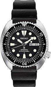 Relógio Seiko Prospex Turtle Automático Masculino - SRPE93B1 P1PX Preto