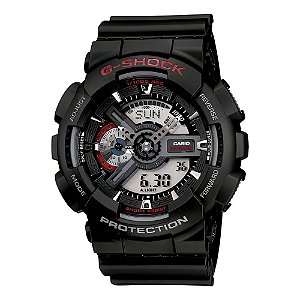 Relógio Casio Masculino Anadigi G-Shock GA-110-1ADR