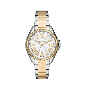 Relógio Feminino Michael Kors Prata Dourado C/ STRASS MK6931 / 1KN