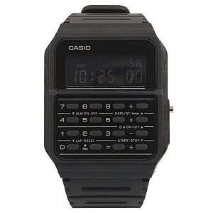 Relógio Casio Vintage Calculadora Preto CA-53WF-1BDF