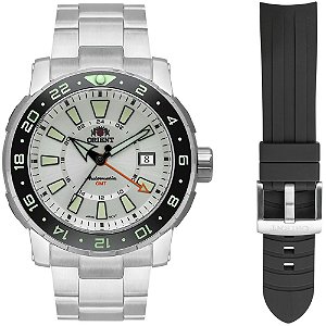 Relógio Pulso Orient Masculino Gmt Poseidon NH3SS002 S1SX