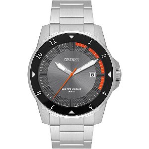 Relógio Pulso Orient Masculino Prateado MBSS1469 P1SX