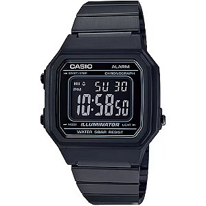 Relógio Casio Vintage Unissex Preto B650WB-1BDF
