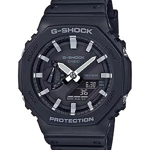Relógio Casio Masculino Preto G-Shock Original GA-2100-1ADR
