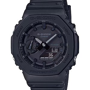Relógio Casio G-Shock Masculino Carbon Preto GA-2100-1A1DR