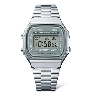 Relógio Unisex Casio Vintage Verde  A168WA-3AYDF