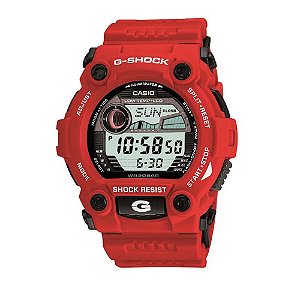 Relógio Casio G-Shock Rescue Masculino Vermelho G-7900A-4DR