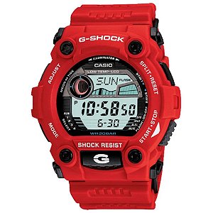 Relógio Casio G-Shock Rescue Masculino Vermelho G-7900A-4DR