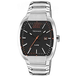 Relógio Technos Masculino Racer Prata 2115KLH/1P