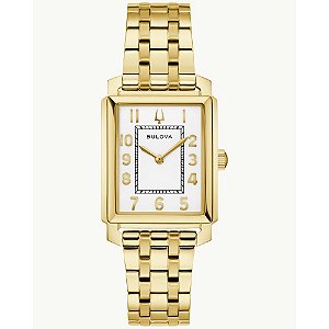 Relógio Bulova Feminino Sutton Dourado 97L186