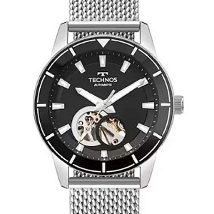 Relógio Technos Automático Masculino Open Heart G3265ZHAA/1P