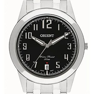 Relogio Pulso Orient Masculino Prata 	MBSS1132A P2SX