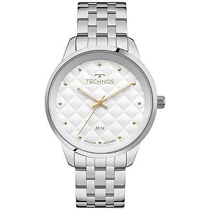Relógio Technos Feminino Prateado Fashion 2035NEP/1K