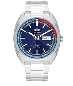 Relógio Orient Masculino Automático Preta Azul F49SS032 D1SX
