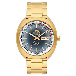 Relógio Orient Masculino Dourado Automático 469GP082 G1KX