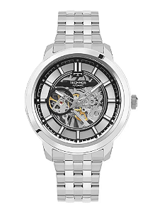 Relógio Masculino Technos Prateado Automatico G3265AG/1K