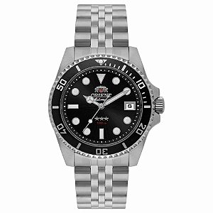 Relógio Orient 3 Stars Submariner Automatic 39mm YN6SS023 P1SX Preto