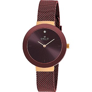 Relógio Oslo Feminino Pulseira Mesh OFTSSS9T0080 N1NX
